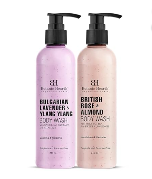 Botanic Hearth British Rose Body Wash — best body wash for women (रिव्यू)